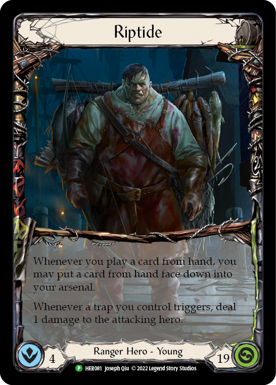 Riptide [HER083] (Promo)  Rainbow Foil
