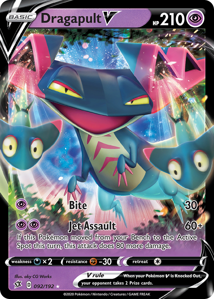 Dragapult V (92/192) [Sword & Shield: Rebel Clash]