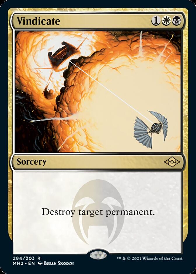Vindicate (Etched Foil) [Modern Horizons 2] (MH2 294)