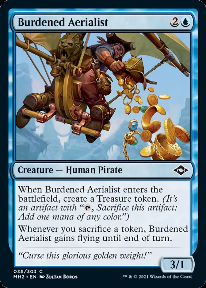 Burdened Aerialist [Modern Horizons 2] (MH2 38)