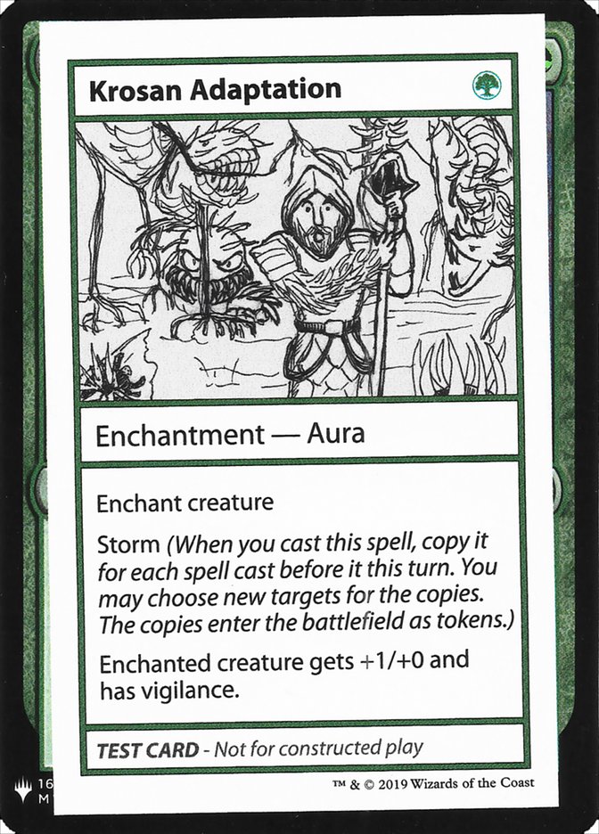 Krosan Adaptation [Mystery Booster Playtest Cards] (CMB1 80)