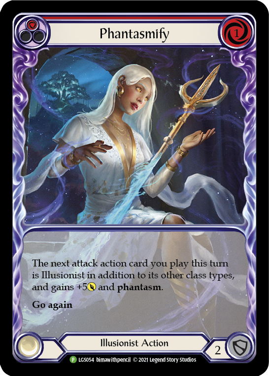Phantasmify (Red) [LGS054] Rainbow Foil