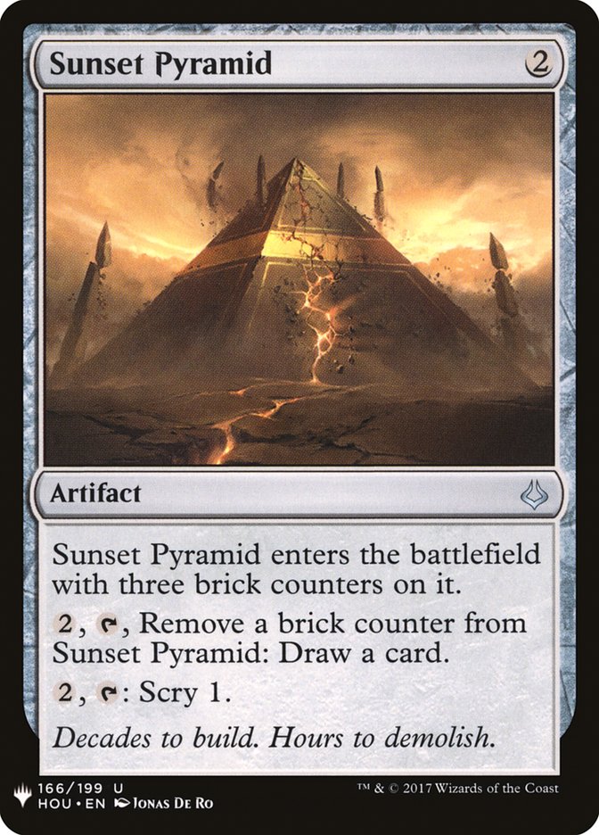 Sunset Pyramid [Mystery Booster] (MB1 1636)