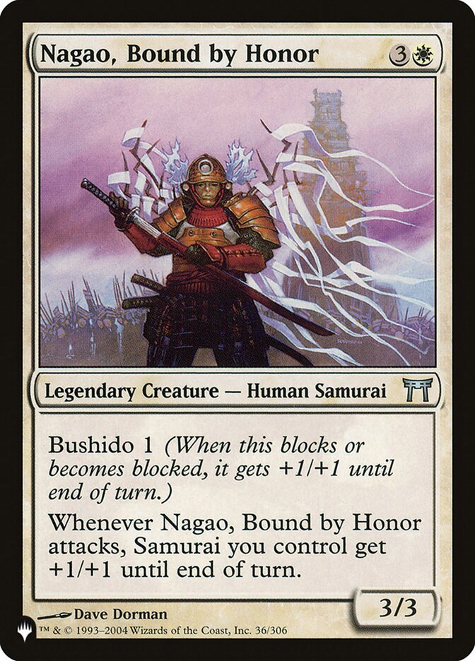 Nagao, Bound by Honor [The List] (LCHK 36)