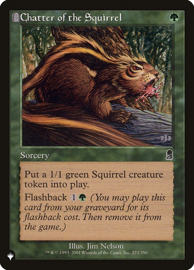 Chatter of the Squirrel [The List] (LODY 233)