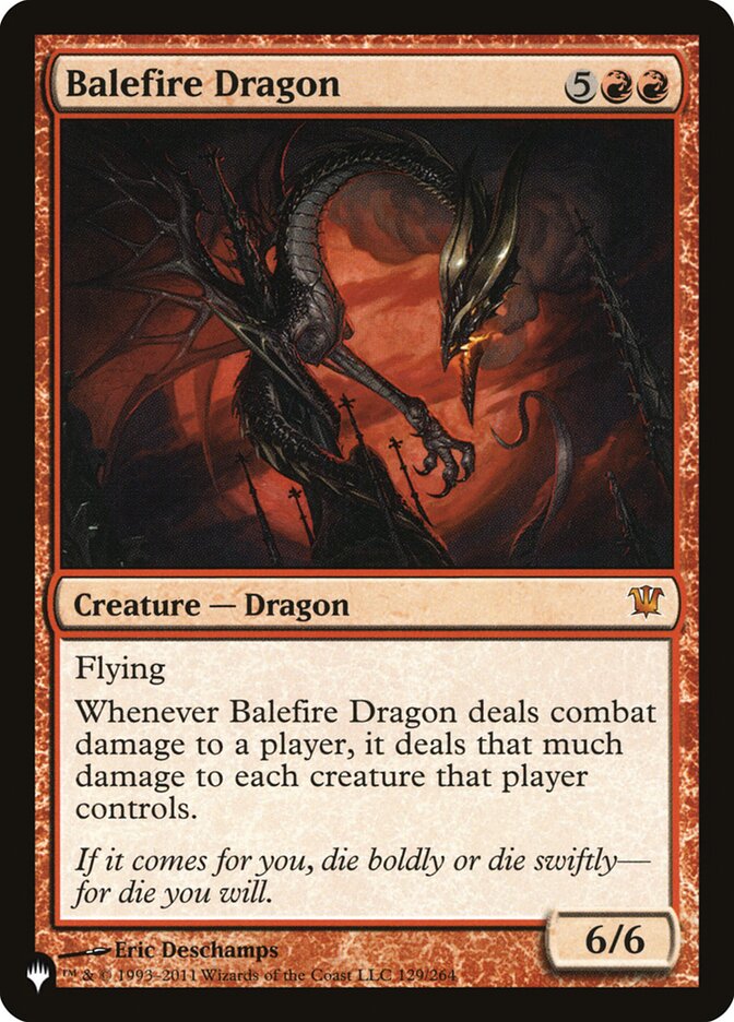 Balefire Dragon [The List] (LISD 129)