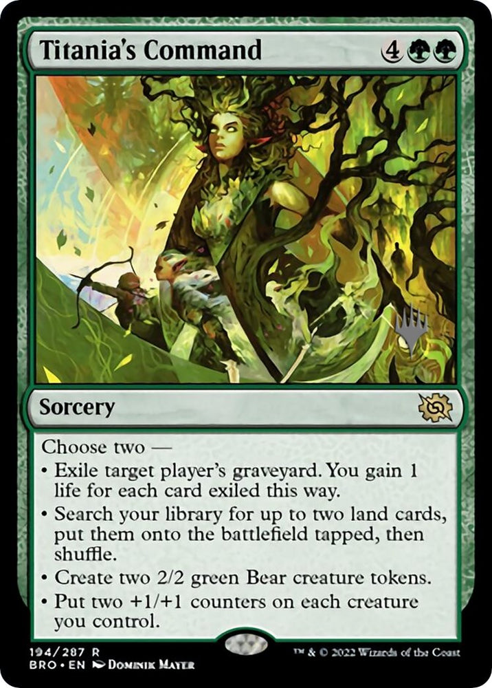 Titania's Command [The Brothers' War: Promo Pack]