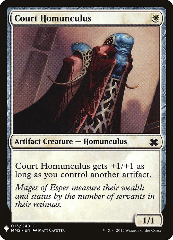 Court Homunculus [Mystery Booster] (MB1 63)