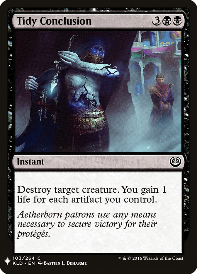 Tidy Conclusion [Mystery Booster] (MB1 794)