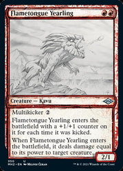 Flametongue Yearling (Sketch) [Modern Horizons 2] (MH2 350)