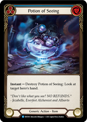 Potion of Seeing [EVR184] 1st Edition Cold Foil