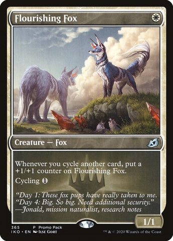Flourishing Fox (Promo Pack) [Ikoria: Lair of Behemoths Promos] (IKO 365)