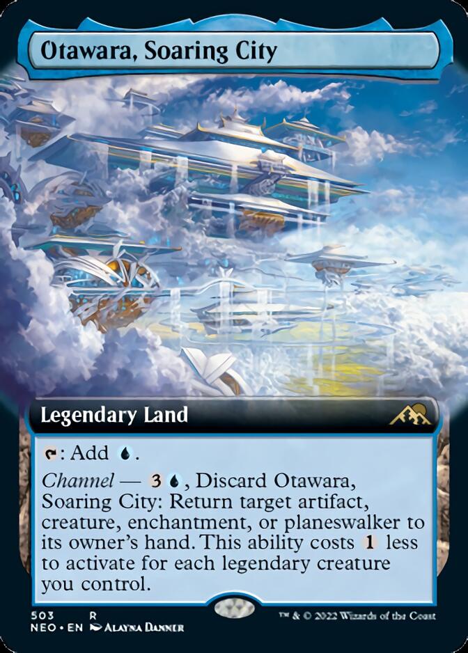 Otawara, Soaring City (Extended) [Kamigawa: Neon Dynasty] (NEO 503)