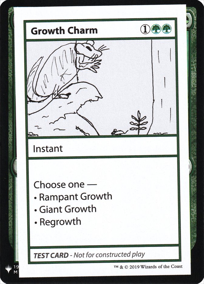 Growth Charm [Mystery Booster Playtest Cards] (CMB1 77)