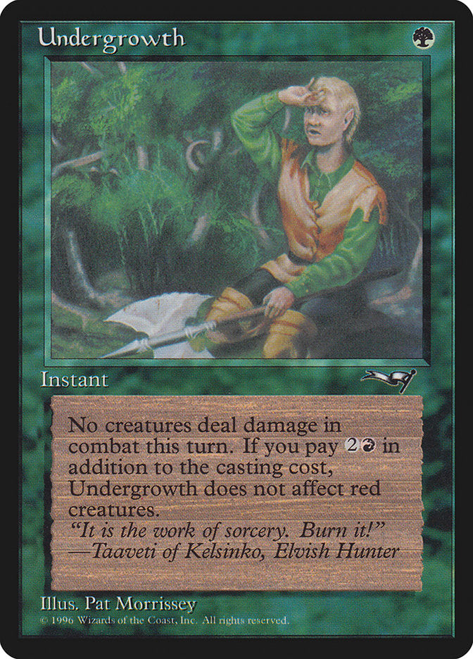 Undergrowth (Wiping Brow) [Alliances] (ALL 102B)
