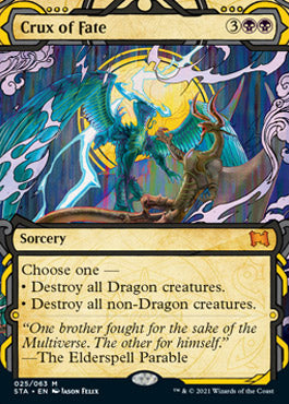 Crux of Fate (Etched Foil) [Strixhaven Mystical Archive] (STA 25)