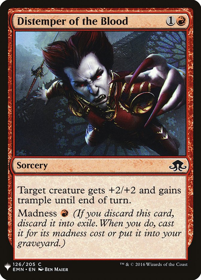 Distemper of the Blood [Mystery Booster] (MB1 906)