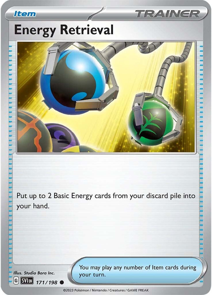 Energy Retrieval (170/198) [Scarlet & Violet: Base Set]