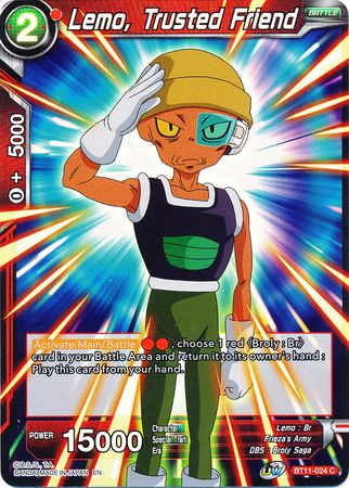 Lemo, Trusted Friend [BT11-024]