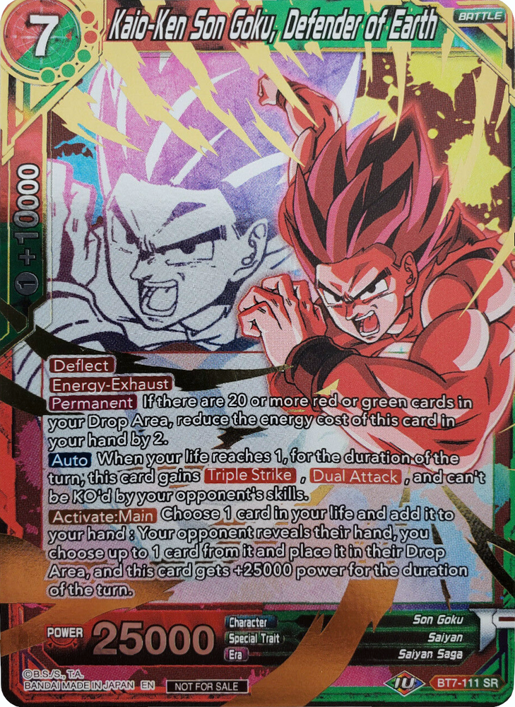 Kaio-Ken Son Goku, Defender of Earth (Event Pack 4) [BT7-111]