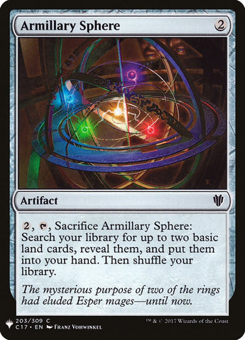 Armillary Sphere [Mystery Booster] (MB1 1545)