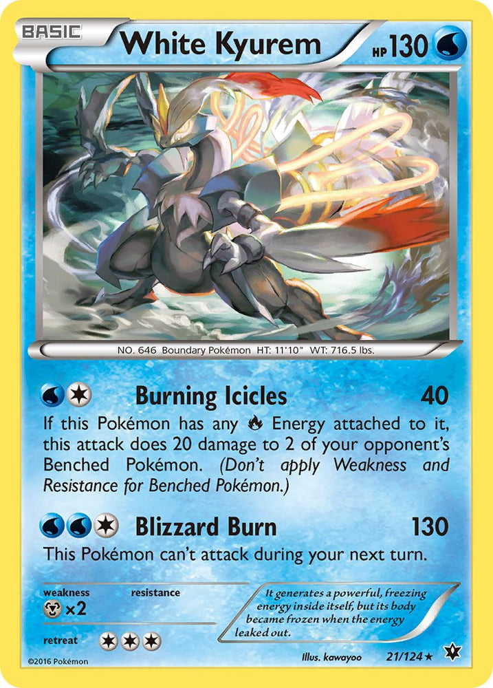 White Kyurem (XY Fates Collide) (21/124) [Theme Deck Exclusives]