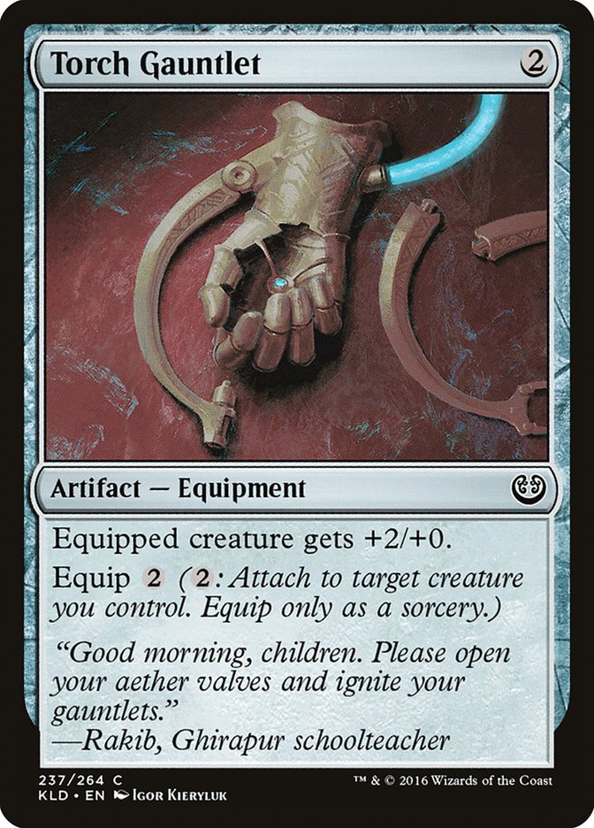 Torch Gauntlet [Kaladesh] (KLD 237)