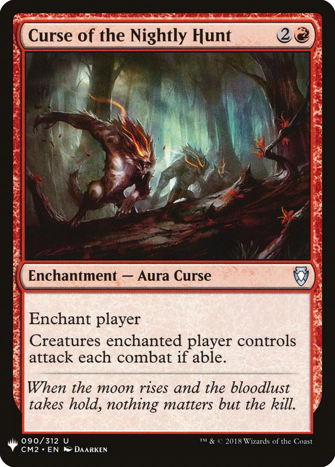 Curse of the Nightly Hunt [Mystery Booster] (MB1 897)