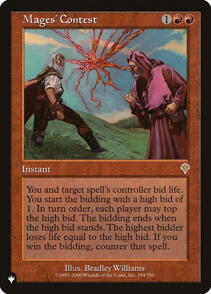 Mages' Contest [The List] (LINV 154)