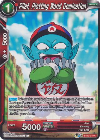 Pilaf, Plotting World Domination [BT10-019]