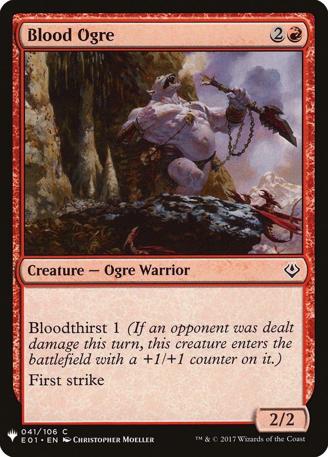 Blood Ogre [Mystery Booster] (MB1 861)