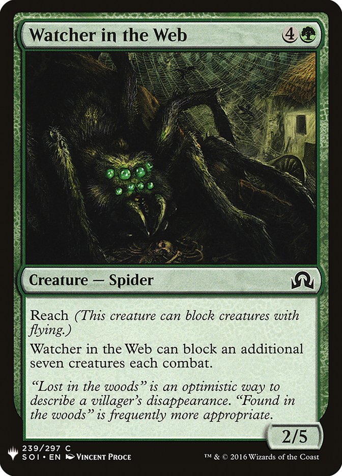 Watcher in the Web [Mystery Booster] (MB1 1369)
