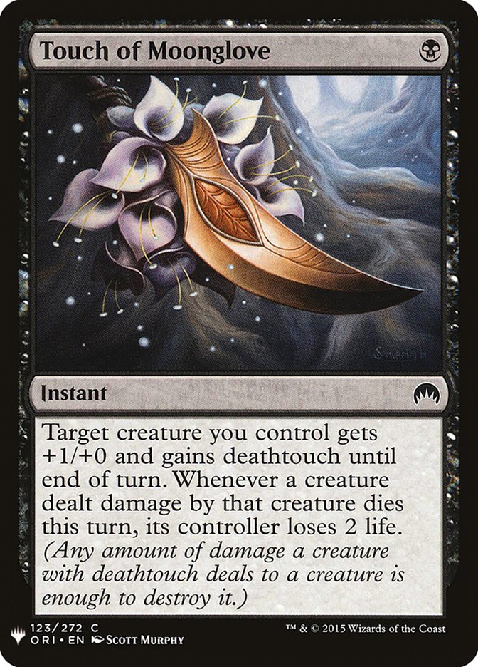 Touch of Moonglove [Mystery Booster] (MB1 797)