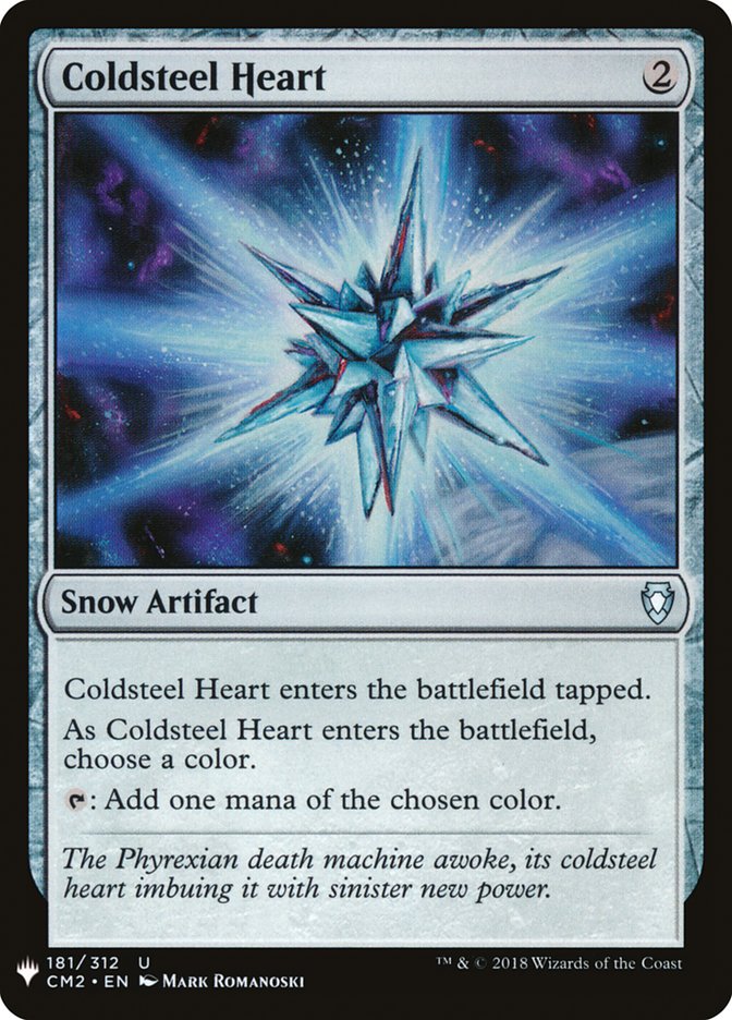Coldsteel Heart [Mystery Booster] (MB1 1562)