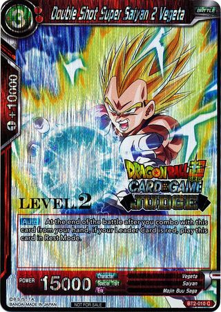 Double Shot Super Saiyan 2 Vegeta (Level 2) [BT2-010]