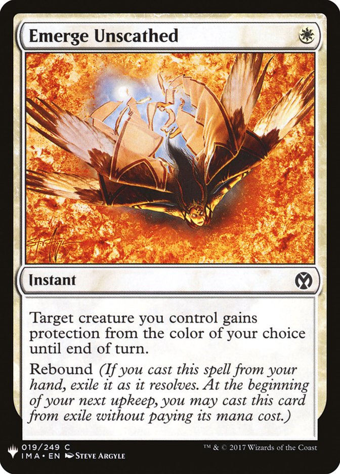 Emerge Unscathed [Mystery Booster] (MB1 89)