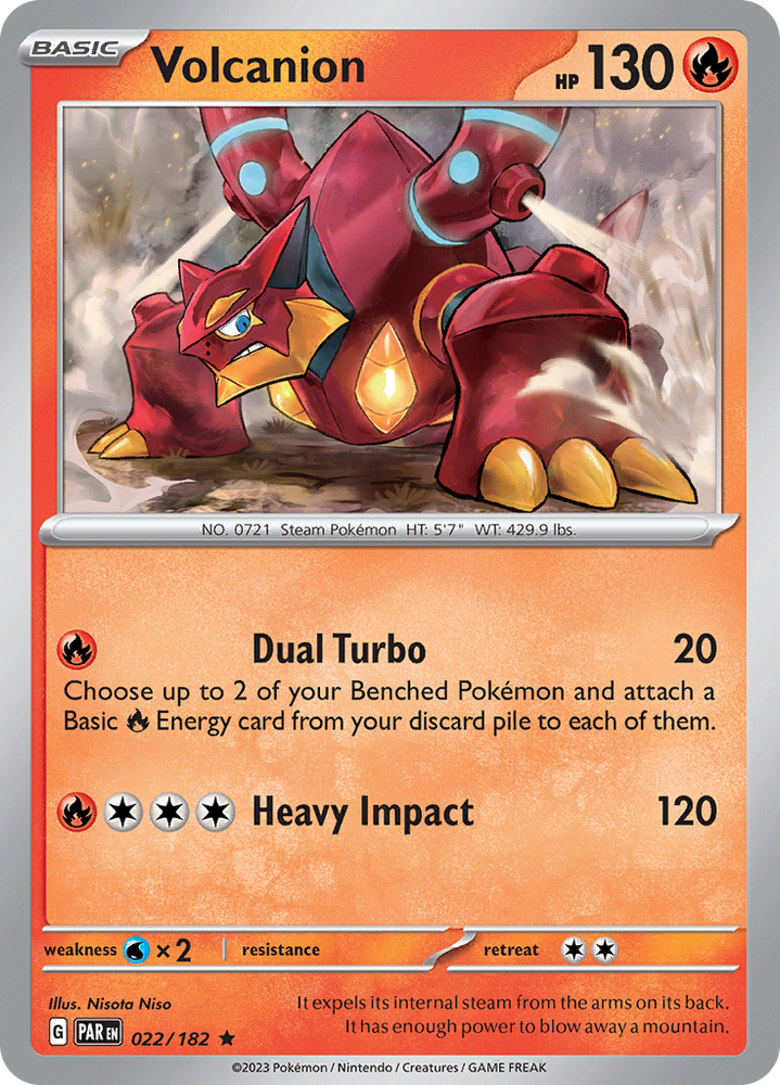 Volcanion (022/182) [Paradox Rift]