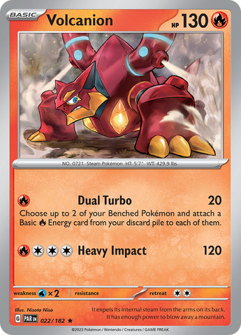 Volcanion (022/182) [Paradox Rift]
