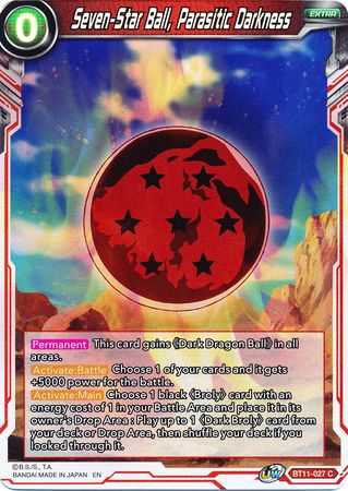 Seven-Star Ball, Parasitic Darkness [BT11-027]