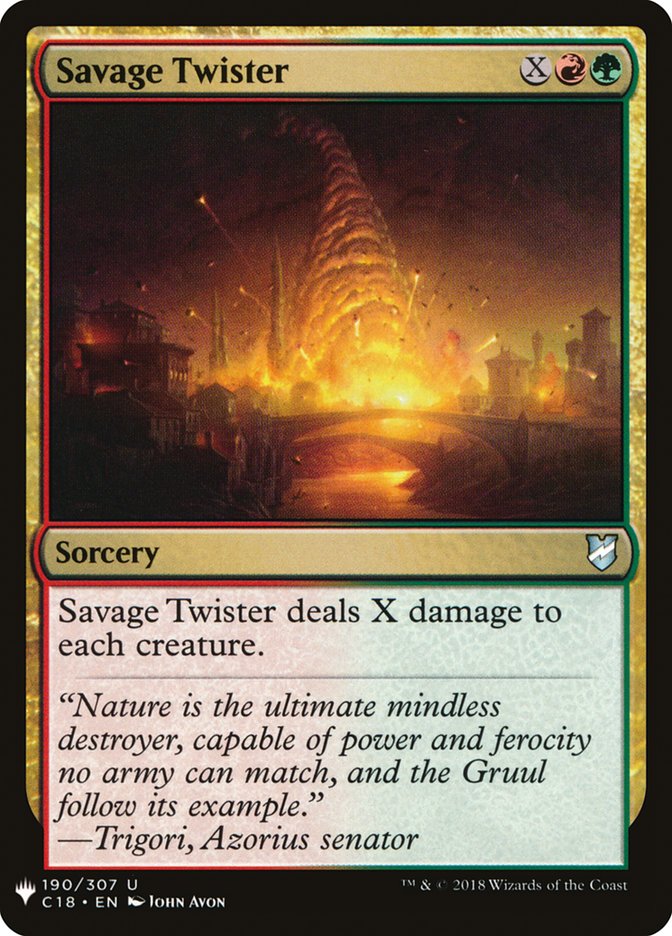 Savage Twister [Mystery Booster] (MB1 1481)