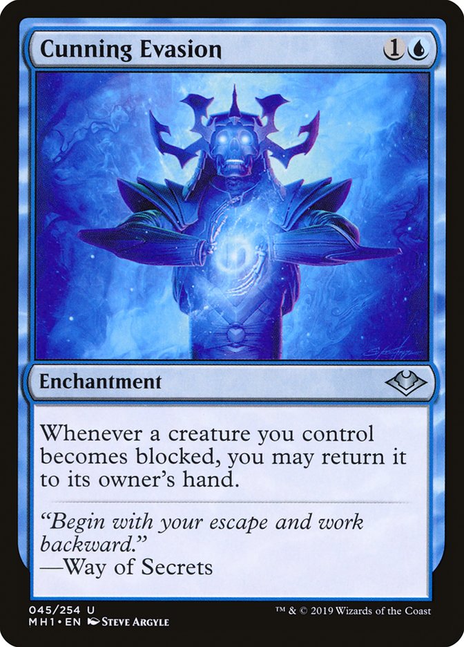 Cunning Evasion [Modern Horizons] (MH1 45)