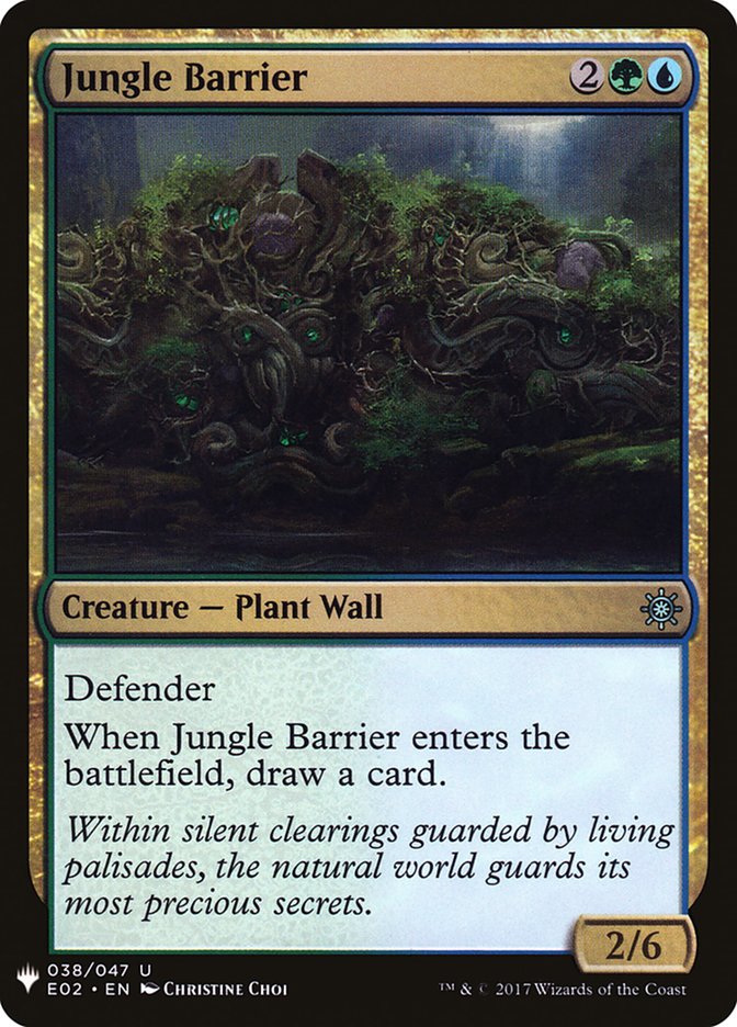 Jungle Barrier [Mystery Booster] (MB1 1440)