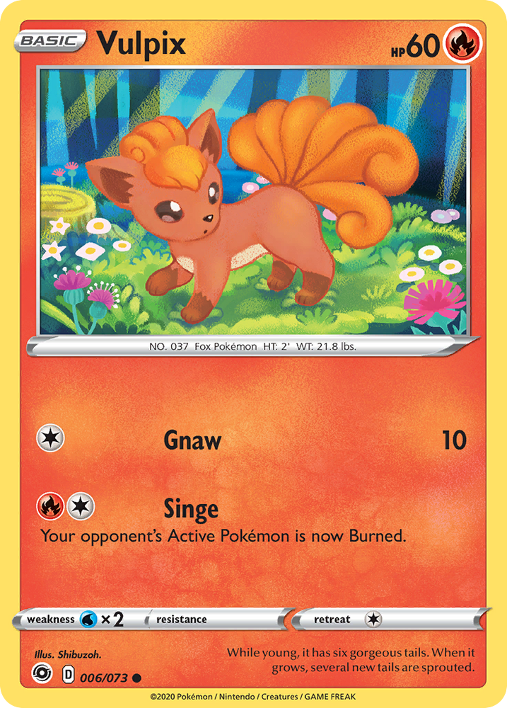 Vulpix (6/073) [Sword & Shield: Champion's Path]
