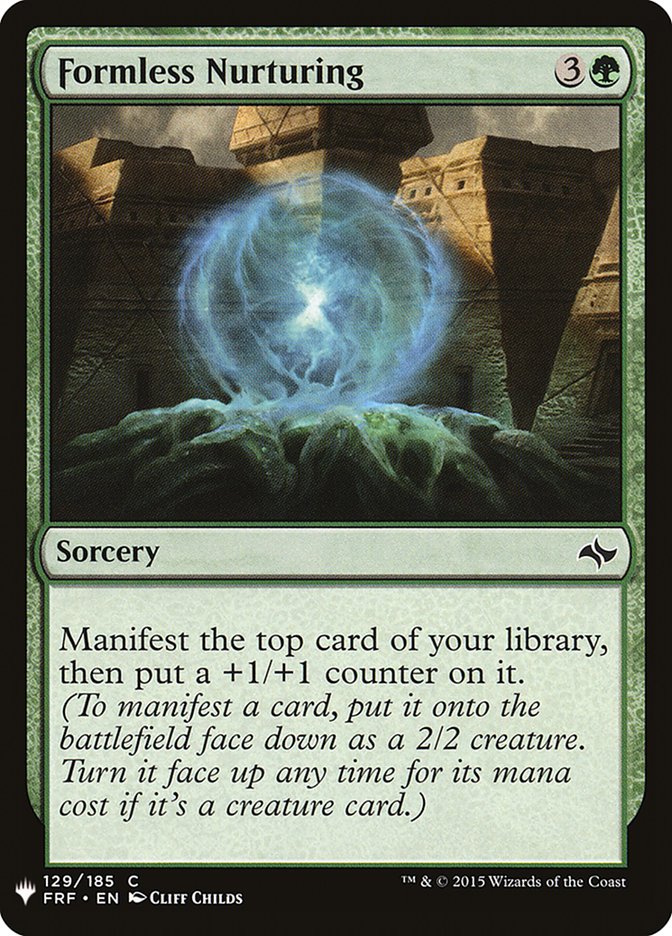 Formless Nurturing [Mystery Booster] (MB1 1214)