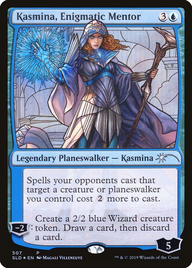 Kasmina, Enigmatic Mentor (Secret Lair) [Secret Lair Drop Promos] (PSLD 507)