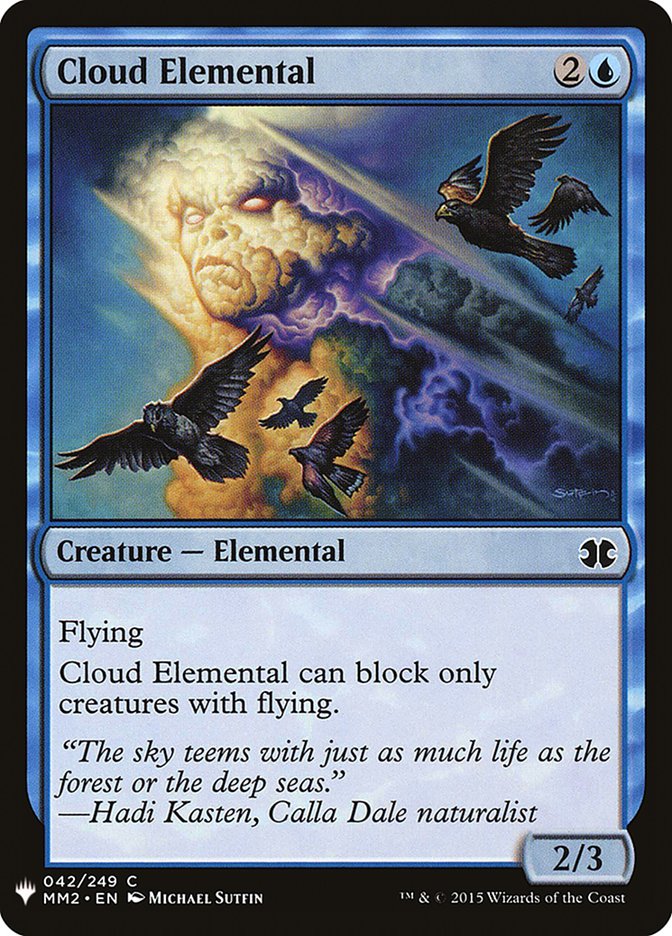 Cloud Elemental [Mystery Booster] (MB1 322)