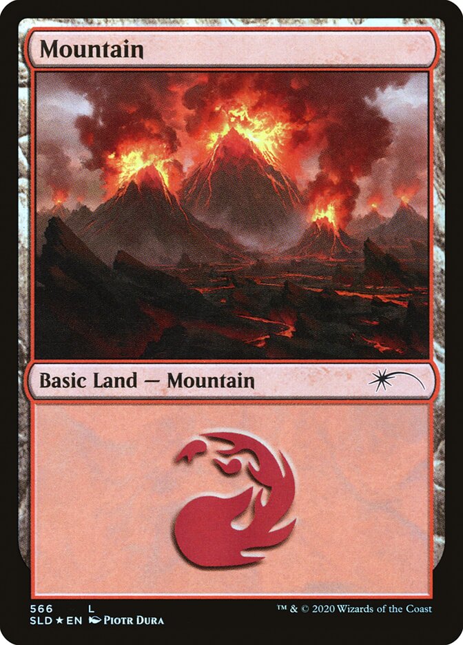 Mountain (Seismic) (566) [Secret Lair Drop Promos] (PSLD 566)