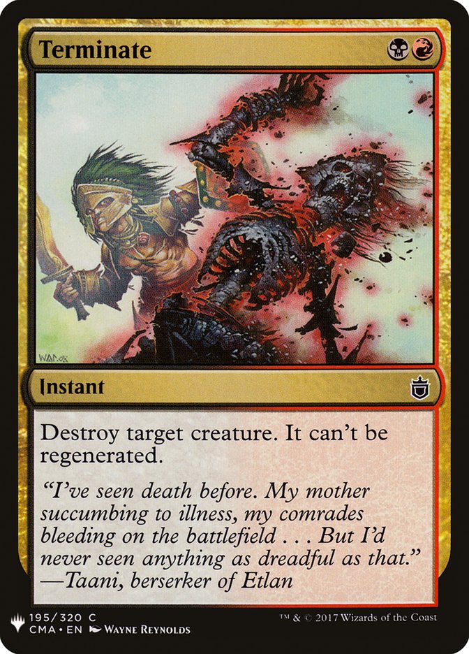 Terminate [Mystery Booster] (MB1 1495)