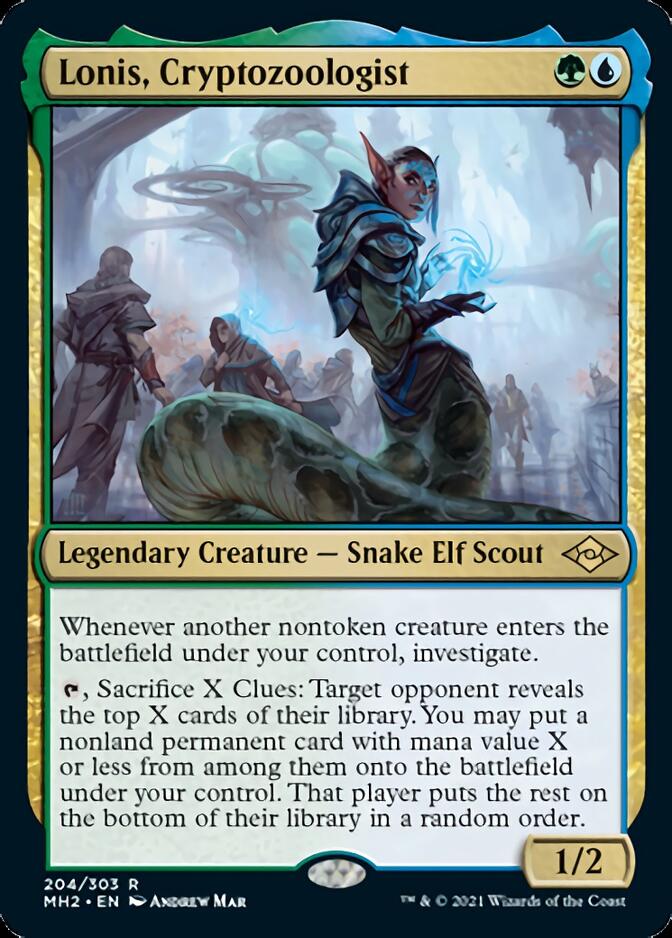 Lonis, Cryptozoologist [Modern Horizons 2] (MH2 204)