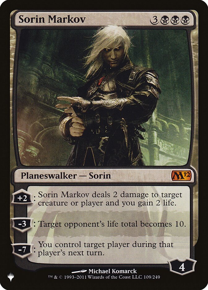 Sorin Markov [The List] (LM12 109)